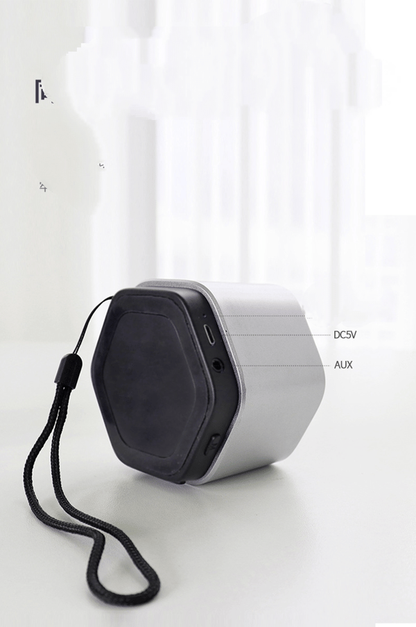 Bluetooth-højttaler, mini trådløs højttaler, magnetisk højttaler,