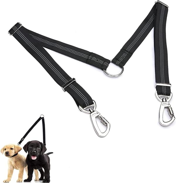 Dobbelt Hundesnor, 360° Rotation, Stor Elasticitet, Ingen Sammenfiltring