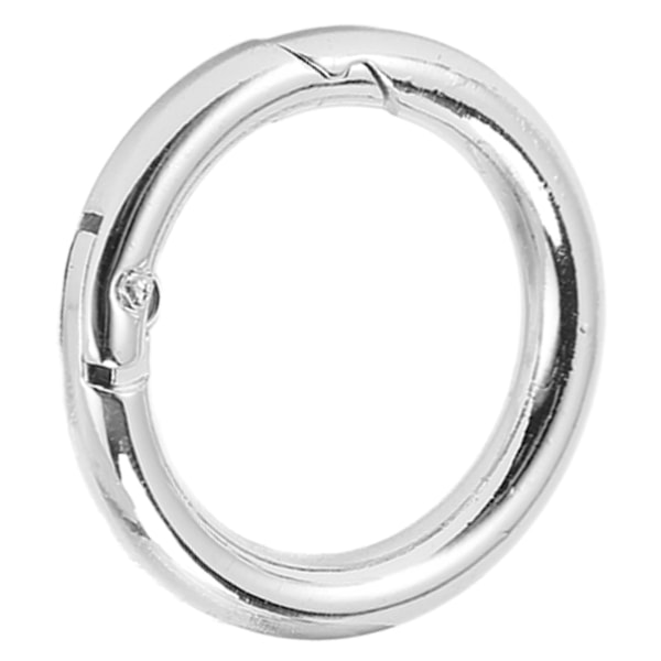 20 stk. fjederlåsringe - Moderne, elegante og innovative DIY kobberfjederlåsringe til halskæder, armbånd, ankelkæder og øreringe - Sølv
