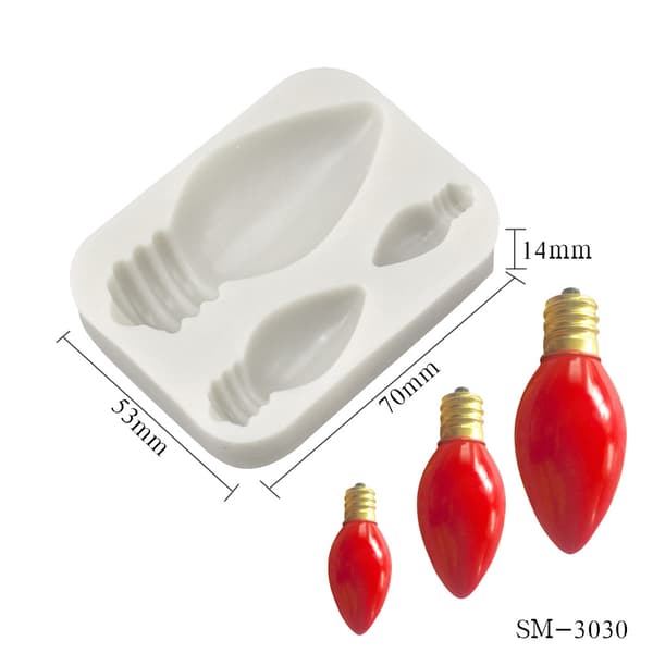 3D Pære Fondant Silikoneforme til Chokolade Slik Cl