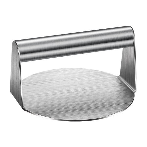 Rostfri hamburgare press, hamburgare smasher, grillpress perfekt för platt topp griddle