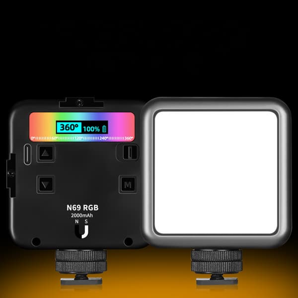 Mykt Lys Mini LED Oppladbart Langvarig Fyllelys