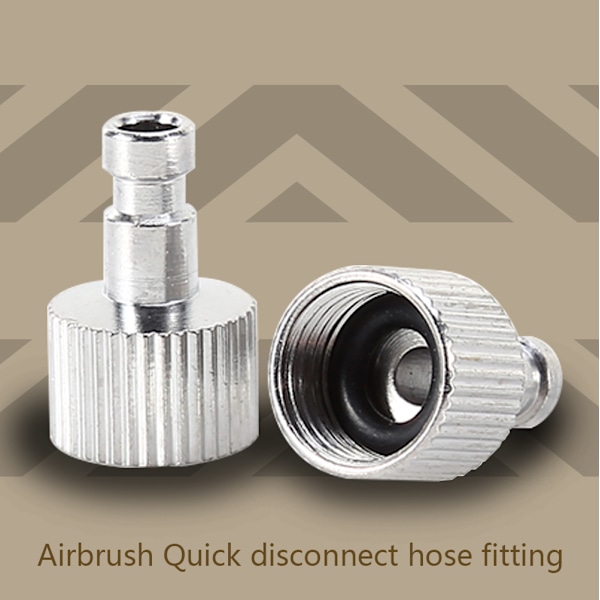 1 / 8in Airbrush Hurtigkobling Plugger Kobling Luft Slange Adapter HighQ