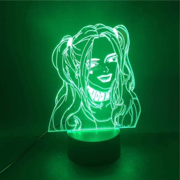 3D Illusion lampe LED Natlys Harley Quinn Super Skurk