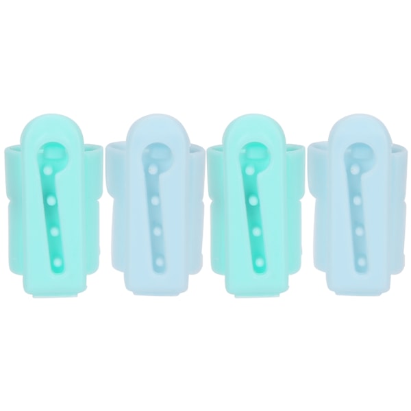 4Pcs Knitting Thimble Tool Plastic Finger Guides Sweater Wool Yarn Sewing Accessories