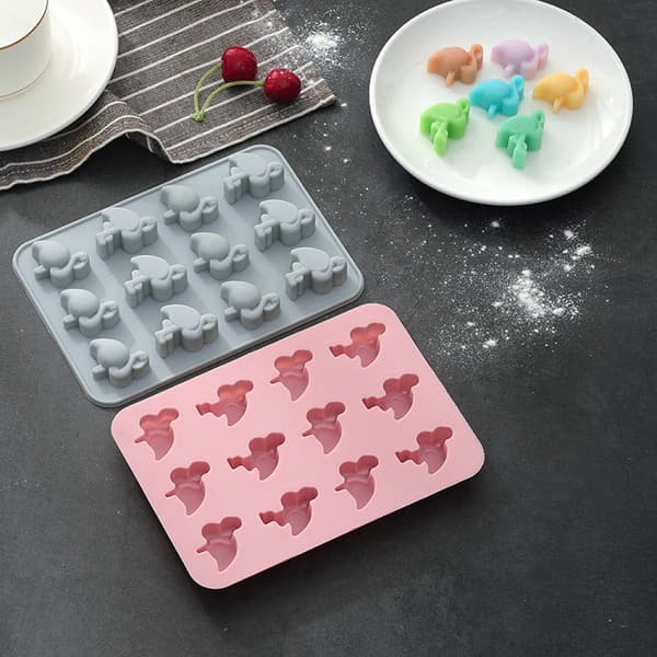 Flamingo Silikagel Isbitform Kwai Spise Isform Di