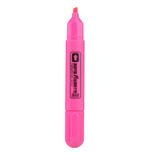 6 farger fluorescerende penn Cartoon merking maling skolemateriell kunstutstyr