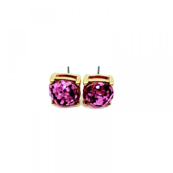 Symphony Star Effect Stud Earrings Multicolor Simple Fashion