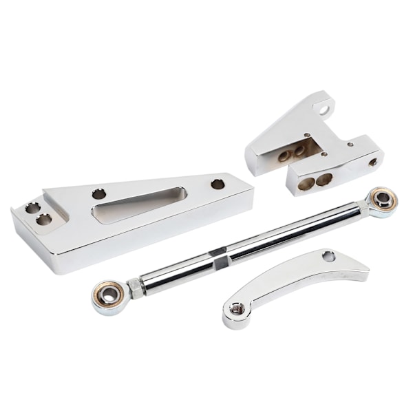 ServostyrningsPumpfäste Krompolerad Yta Ersättning för Chevy Small Block SBC Kort Vattenpump SWP Modell