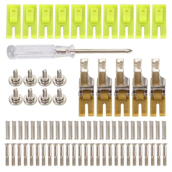 Bias Binder Foot Snap on MT18 DoubleDeck Sewing Machine Plastic Presser Clip on with Spring