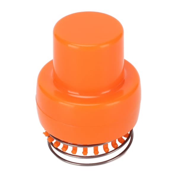 Wire hæklede væv orange ergonomisk design auto release sikker robust wire hæklede strikker til hat tørklæde sokker