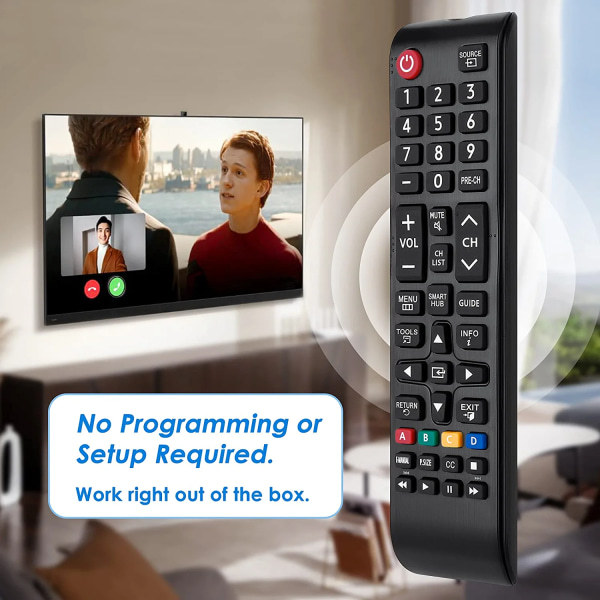 för Samsung-TV-fjärrkontroll Alla Samsung LCD LED HDTV 3D Smart TV