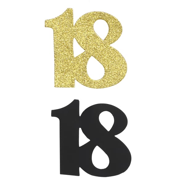2 stk. tallbanner med tall for bursdagsfestdekorasjon, tilbehør til bokstavbanner (18)