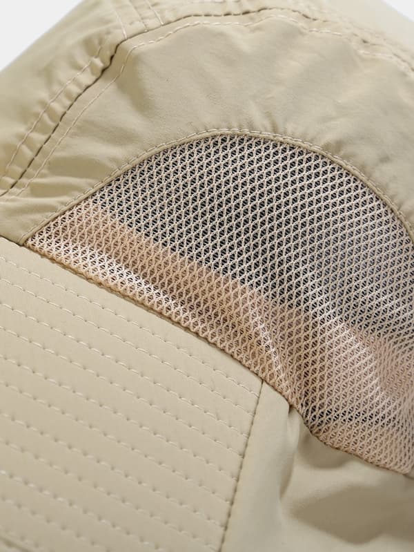 Fiskehat med nakkeklap, solbeskyttende vandrehat til mig Pink