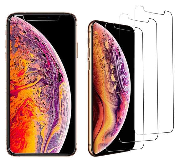 2-pack Skärmskydd iPhone XS / X – Hög kvalitet!