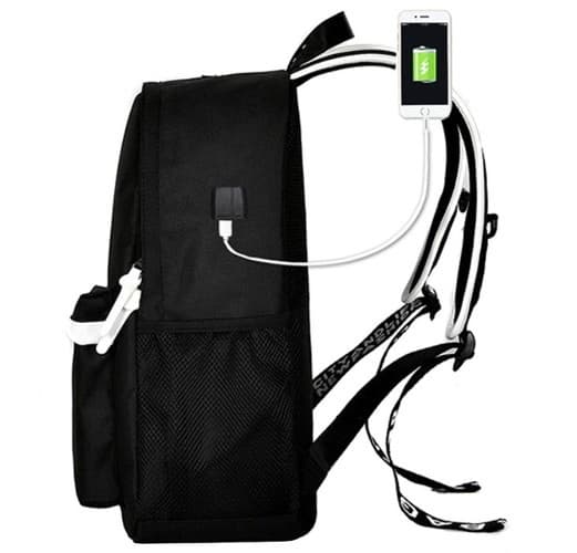 Kids Backpack 19L - School Backpack with Combination Lock and USB Port