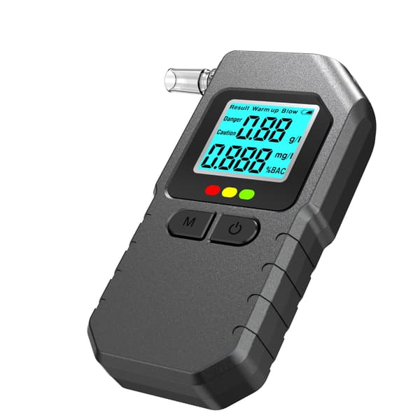 Portable Alcohol Tester with LCD Screen - Accurate and Convenient