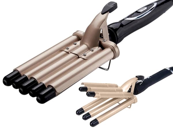 Waving machine curling iron curling iron waves curls
