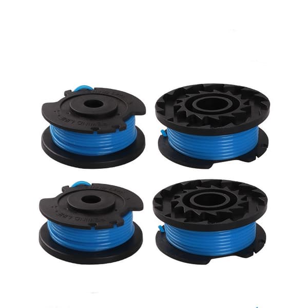 Trådspolar för Greenworks Weed Eater Grästrimmer, 4-pack MultiColor