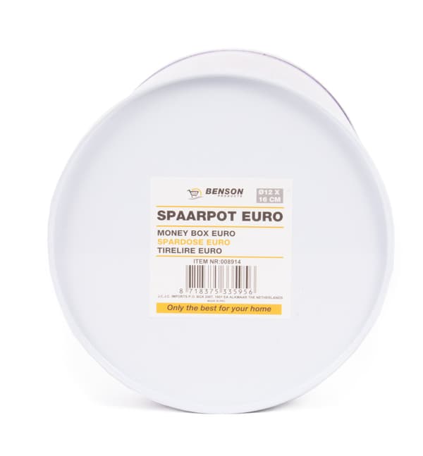 Spargris euro M mix