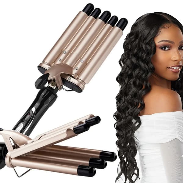 Waving machine curling iron curling iron waves curls