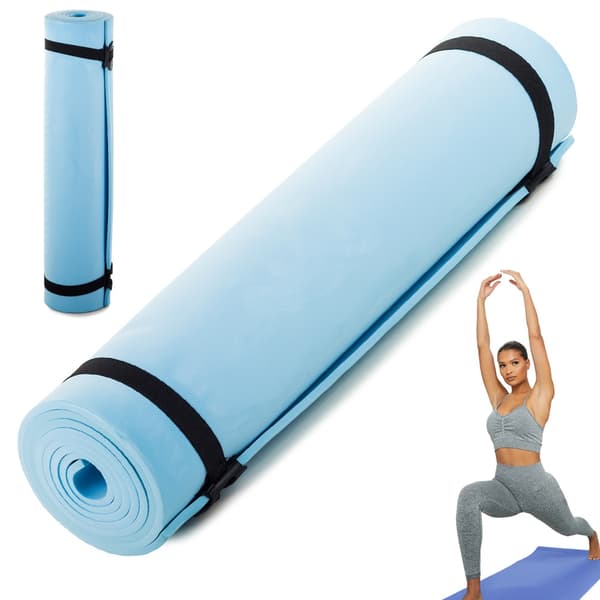 Yoga Mat / Exercise Mat / Sleeping Pad - 180 x 50 cm - Blue