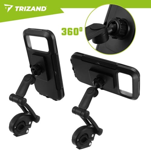 Mobile Phone Holder for Bicycle - Mounts on Handlebars