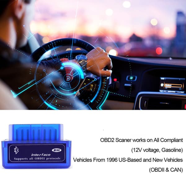 OBDII fejlkodelæser - Bluetooth 2.0