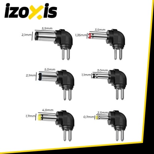 6-i-1 Strømadapter Universal - 3-12V 30W