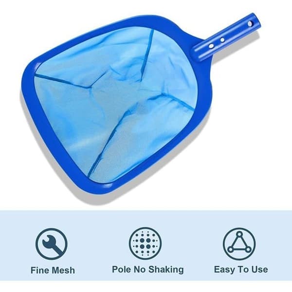 Pool Cleaning Kit, Pool Skimmer with Telescopic Handle, Accessories (1 set)
