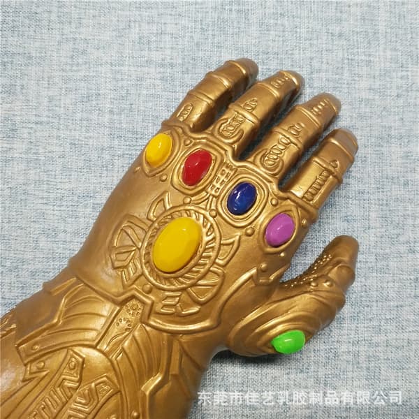 Lysende Handsker Avengers Infinity War Infinity Gauntlet Led Lys Thanos Led Handsker Cosplay Prop Børnehandsker Marvel Børn Cos{f2}