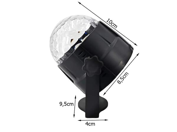 Disco Ball Projector - LED RGB Spotlight