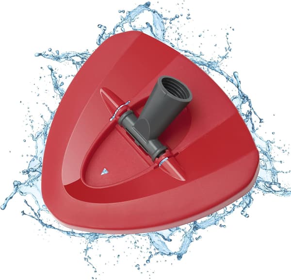 Spinnmopp Erstatningsbasehode for Vileda Mopp, Trekant Spinnmopp Hodeskive for Vileda EasyWring Mopp - Plastdeksel Skivedel