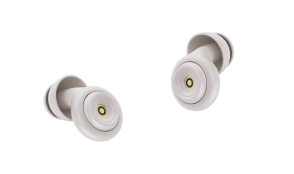 Super Soundproof Silicone Earplugs Beige