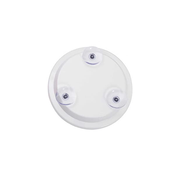 20x Magnifying Makeup Mirror - White Portable Makeup Mirror with Suction Cups for Detailed Application