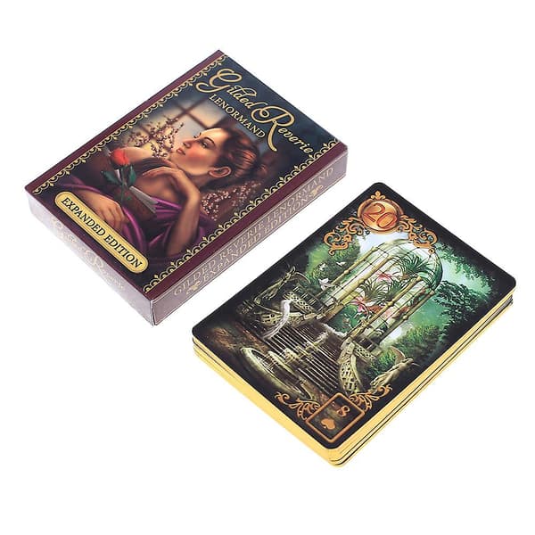 Oracle Card Tarot Deck - Lenormand Deck Playing Cards Board Game