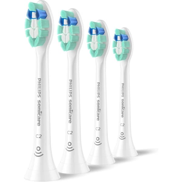 Erstatningsbørstehoder kompatible med Philips Sonicare, pakke hvit C1 White C1 White