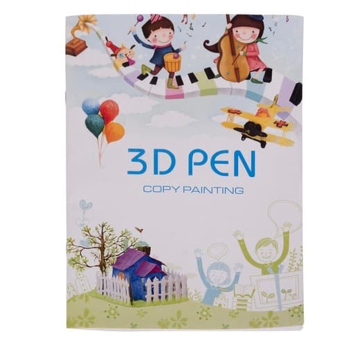 Bok med maler for 3D-penn