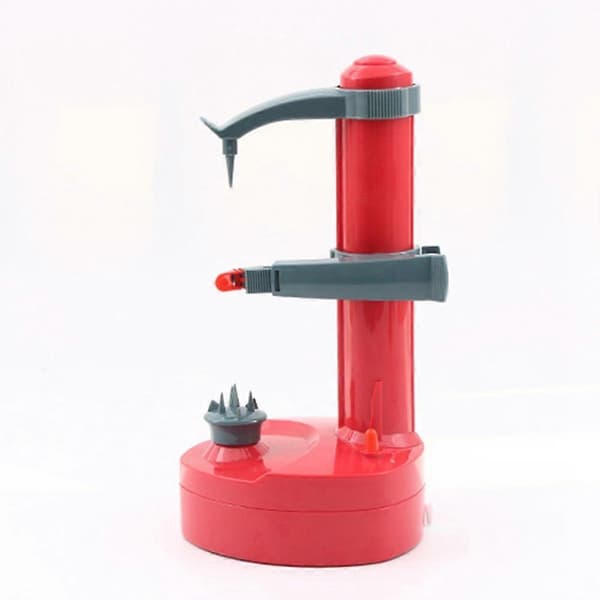 110V Electric Potato Peeler with 3 Blades Automatic Peeling Machine Kitchen Tool Cutter Slicer for Vegetables US Plug
