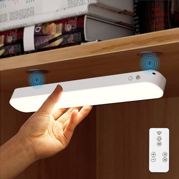 LED Night Light Desk Lamp USB Rechargeable Magnetic Dimmable Table Lamp Computer Study Desk Reading Stand