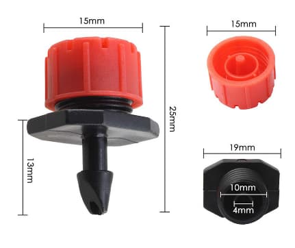 Adjustable Irrigation Drippers / Sprinklers