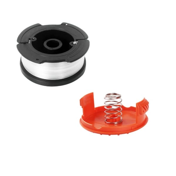 Trimmerspole med låg og fjeder til trådtrimmer Black Decker AF-100