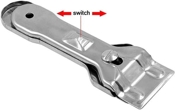 Glass Scrapers - Multifunctional Kitchen Scrapers for Cleaning, Ceramic Hob and Induction Hob Tools (60009: One Scraper Blade)