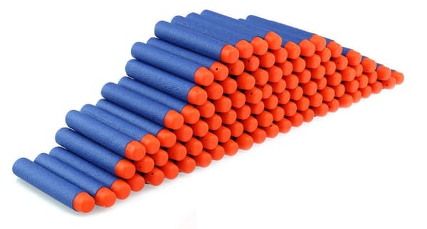 Nerf-kompatible skum-affyringspile - 10 stk.