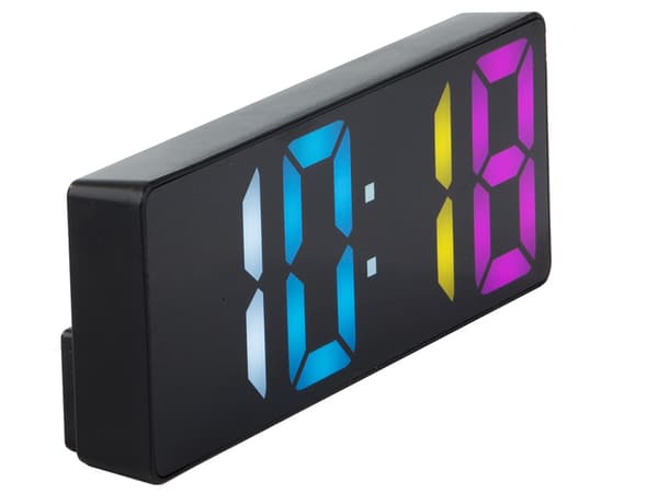 Digital vekkerklokke - Termometer, dato og slumrefunksjon