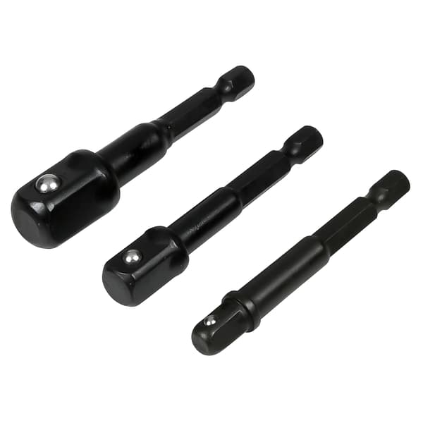 Adapterborr til hylse 1/4-3/8-1/2\" x 70 mm