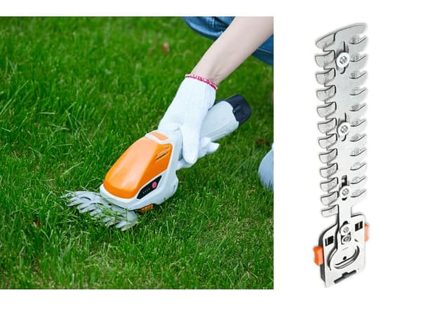 Battery-powered Hedge Trimmer / Bush Trimmer - 2-in-1