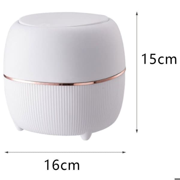 YYV Creative Paper Bucket Table Wastebasket in Multiple Colors