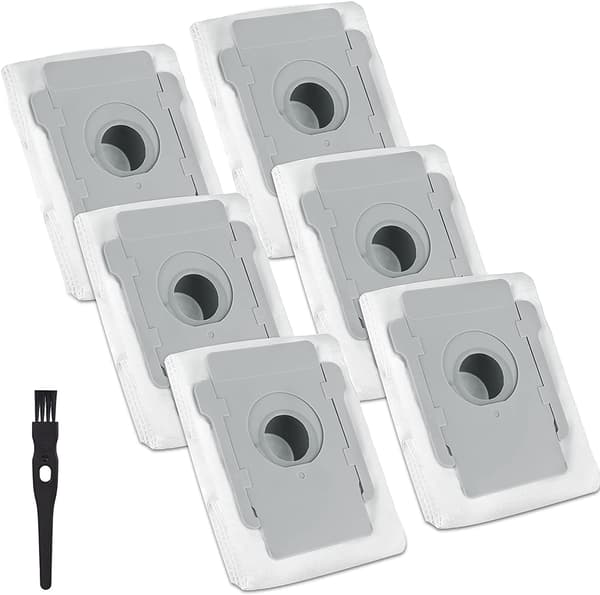6-pakning støvsugerposer iRobot Roomba i7 i7+ i7+ E5 E6 S9 S9+