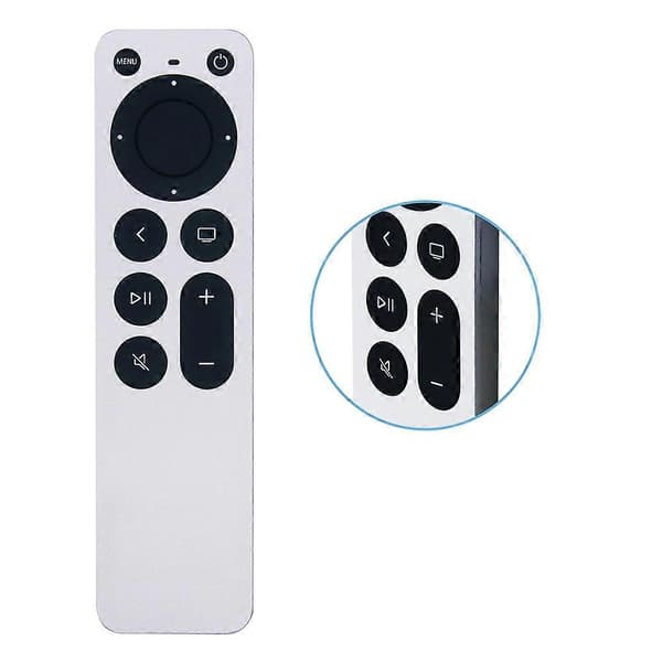 2 pcs for APPLE TV 4K remote control universal replacement remote control high compatibility long range, ergonomic design